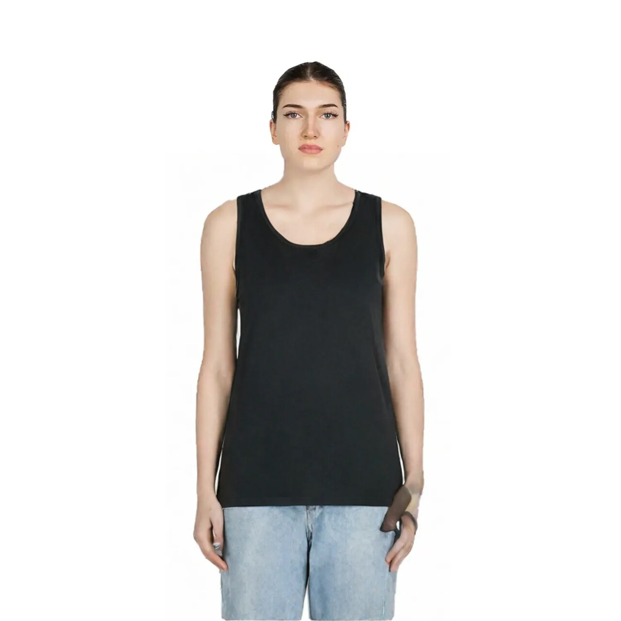 BELLA + CANVAS Unisex Heather CVC Lightweight Retail Fit Sleeveless Cotton Blend Tank